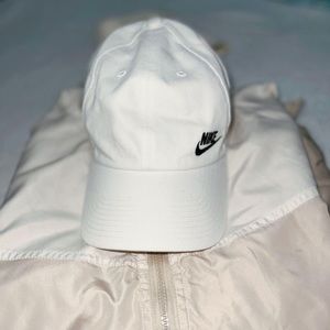 White Nike Hat